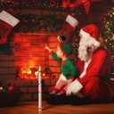 Jutom 3 Pieces Christmas Countdown Candle Nativity Candles Calendar Candle Advent Calendar for Christmas Birthday Baby Shower Favor (Nativity)