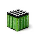 Amazon Basics 16-Pack Rechargeable AA NiMH Batteries, 2000 mAh, 1.2V, Low Self Discharge, Pre-Charged, Recharge up to 1000x Times, Missing detail