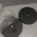 Yes4All Standard 1 Inch Cast Iron Weight Plate - Ideal for Strength Training - 15LB - Pair