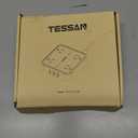 TESSAN Surge Protector Flat Extension Cord 5Ft, Flat Plug Power Strip with 4 Outlets 3 USB Ports (1 USB C), 900 Joules Protection, Multiple Wall Outlet Extender Suitable for Home Office Dorm, Grey