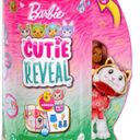 Barbie Cutie Reveal Chelsea Doll & Accessories, Animal Plush Costume & 6 Surprises Including Color Change, Kitten as Red Panda