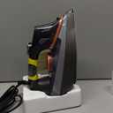 Steam Iron for Clothes with LCD Screen, 1700W Iron Non-Stick Ceramic Soleplate, Auto Shutoff, Self-Cleaning, Anti-Drip, Steam Burst, Spray Mist 10.14oz Water Tank Ironing Clothes for Home,Grey