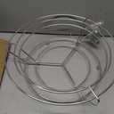 Onlyfire Rib Hanging System, Stainless Steel 3-Tier Rib Hanger with Removable Cooking Hooks, Barbecue Cooking Accessories for Weber 22 inch WSM Cooker & Weber 22 inch Kettle Grill