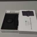 umoven Wallet for Men with AirTag(iOS Only), Mens Metal Wallet Minimalist with Money Clip & ID Window, Slim Leather Slots RFID Blocking Bifold Wallet,Smart Pop Up Credit Card Holder Wallet (Black)