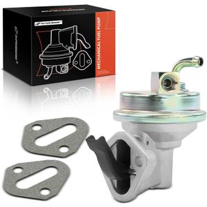 A-Premium Mechanical Fuel Pump with Gasket Compatible with Chevy, GMC, Pontiac, Buick & Oldsmobile Models - 350, 327, 383, Blazer, Camaro, Malibu, Monte Carlo, Jimmy, C1500, Century, Regal, Grand Am