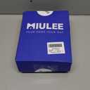 MIULEE Blush Pink Sheer Curtains 84 Inches Long, 4 Panels Set, Light Filtering Rod Pocket Voile Drapes for Living Room and Bedroom, Airy Soft Fabric Window Treatments, 42 x 84 Inches