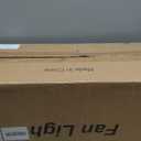 iTni Ceiling Fan with Lights, 52 Inch Wood Flush Mount Ceiling Fans with Remote Control, Dimmable Light, 3 CCT, 6 Speeds, Noiseless, Ceiling Fan for Bedroom, Living Room, Office, Indoor, Natural Wood and Black