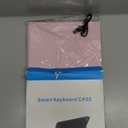 APHBZGE Keyboard Case for iPad Air 11 2024(M2), iPad Pro 11'' 4th/3rd/2nd/1st Gen, Detachable Bluetooth Keyboard with Pencil Holder, Pink