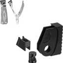 Impact Tool Attachment Head Compatible with Leatherman Skeletool Multi Tool Hammer Upgrade Accessory Duty Compact Black for Outdoor Camping Repair Use