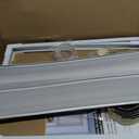 BJADE'S Window Air Conditioner Side Panels with Adjustable Frame Size Suitable for Different Window AC Unit 5,000-14,000Btu, Side Panel Seal Kit,Room AC Accordion Filler Curtain Replacement Kit