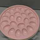 Deviled Egg Container with Lid, 3 Pack Stackable Deviled Egg Platter with Handle, 66-Slot Egg Carrier Tray for Fridge Storage, Easter, Christmas, Parties, Picnic, Dishwasher/Freezer Safe