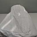 Wesiti Recliner Foot Pillow Cushion High Resilience Sherpa Memory Foam Bolster Sleeping Rest Multipurpose Half Roll Leg Pillow Suitable for Bed Chair Sofa Headrest Back Lumbar Leg Support (Brown)