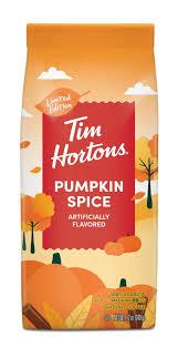 Tim Hortons® Pumpkin Spice Medium Roust Ground Coffee, 12Oz
