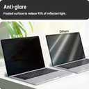 Peslv Magnetic Privacy Screen for Macbook Pro 13 Inch (2016-2022, M1, M2) / Macbook Air 13 in (2018-2021, M1), Removable Anti Blue Light Glare Filter for Mac 13In Laptop