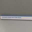 Shower Door Bottom Seal,2 PCS 3/8" X 36"