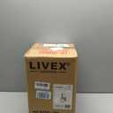Livex Lighting 26900-91 1-Light Outdoor Wall Lantern, Brushed Nickel, 7"W x 13.75"H