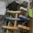 Giant bean Wooden Baby Push Walker for Boys Girls Ages 1-3, Galloping Ponies Push and Pull Activity Walker Adjustable Speed, Baby Push Walker Christmas Gift for Toddler Kids Motor Skills & Creativity