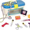 B. toys  Doctor Play Set For Kids  Kids Doctor Toys  10 Pieces  Realistic Medical Tools  Pretend Play Kit For Toddlers  Dr. Doctor (10 Pcs)