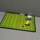 Football Tactic Board, Soccer Coaching Marker Board with Magnets, 2pcs Whiteboard Marker, Eraser