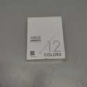 MEEDEN Artist 12 Colors Acrylic Paint Markers - 3X Visible Large Capacity Acrylic Paint Pens with Upgraded Nylon Tips, Quick Dry Marker Pens for Rock Painting, Wood, Canvas, Stones, Glass, Fabric