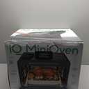 CHEF iQ MiniOven Smart Toaster Oven Air Fryer Combo, 11-in-1 Countertop Convection Oven, Bake, Broil, Air Fry, Broil, Dehydrate, 1750W, 25 Qt Capacity, Fast Cooking with Touchscreen Controls Black, 25 Quart