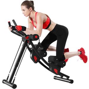 Fitlaya Fitness ab machine, ab workout equipment for home gym, Height Adjustable ab trainer, foldable fitness equipment.