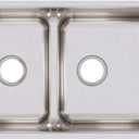 Elkay ELUHAQD32179 Lustertone Classic 40/60 Double Bowl Undermount Stainless Steel Sink with Aqua Divide, 36