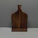 Cookbook Stand for Kitchen Counter Wood Adjustable Recipe Book Holder Stand iPad Rustic Holder Thanksgiving Day Christmas Gift for Mother, Grandma, Women