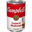 Campbell's Condensed Cream of Mushroom Soup, 10.5 oz Can (EXP 12/29/27)