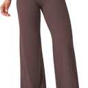 YEOREO Ease Workout Leggings Womens No Front Seam Straight Leggings 29"/ 31.5"/ 33"/ 35" High Waist Buttery Eddiy Yoga Pants (Brown, Medium)