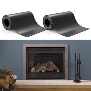 Flamorrow Fireplace Vent Cover Magnetic, 2 Pack Draft Blocker to Block Draft from Indoor Chimney, Insulation Screen to Prevent Cold Air and Heat Loss - 40 x 4 in