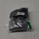 Mava Sports Knee Wraps (Pair) for Men & Women | Ideal for Cross Training, WODs, Gym Workouts, Weightlifting, Fitness & Powerlifting | Knee Straps for Squats | 72" Compression & Elastic Support (Black)