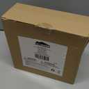 JOIEDOMI 9 inch Lighted PVC Star Christmas Tree Topper, Golden Glitter Swirl Treetop Decorations with 10 Warm White LED, Battery Powered for Home Holiday Xmas Party Indoor Decor