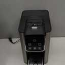 Hot & Iced Coffee Maker with Bold Setting, Single Serve Coffee Maker for K Cup and Grounds, 6-14 Oz Brew Sizes, 50 Oz Removable Water Tank, One Cup Coffee Machine with Reusable Filter, Black