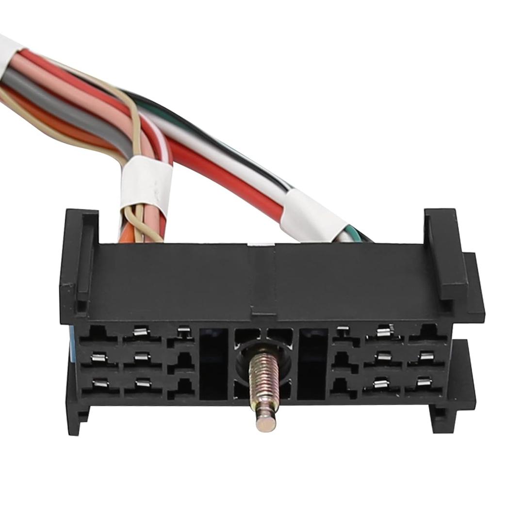 Ignition Starter Switch 26036311 Replacement for Chevy 1995 1996 Blade Type with 12-Prong and 2-Prong Female terminals