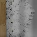 6pcs Large White Snowflakes Ornaments 12 Big Plastic Glitter Snowflake for Winter Indoor Outdoor Christmas Tree Window Room Decorations Giant Craft Snowflakes