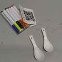 IRWPITW Magic Drawing Pen Bundle, 12 Colors Magical Water Painting Pens for Kids, Kiddies Create Magic Pen Floating Ink Drawings Set with Spoons and Towel, Tattoo Water Marker Gifts for Boys and Girls