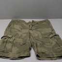 Men's Vintage Cargo Shorts Relaxed Fit Camouflage 100% Heavy Cotton, SIZE 33