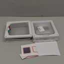 goTeamghjkl Cat Door Flap (Outer Size 7.5" x 7.8"), 4 Way Locking Medium Cat Door for Interior Exterior Doors, Weatherproof Pet Door for Cats Doggie Kitty and Kittens with Circumference < 15.75" (White)