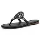 katliu Women's Flat Sandals Flip Flop Sandals Comfortable Dressy Thong Sandals, Size 11
