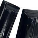 4 x Tacoma Rain Guards for 2016-2023 Double Cab/Crew Cab - 4pcs Side Window Visor Deflectors