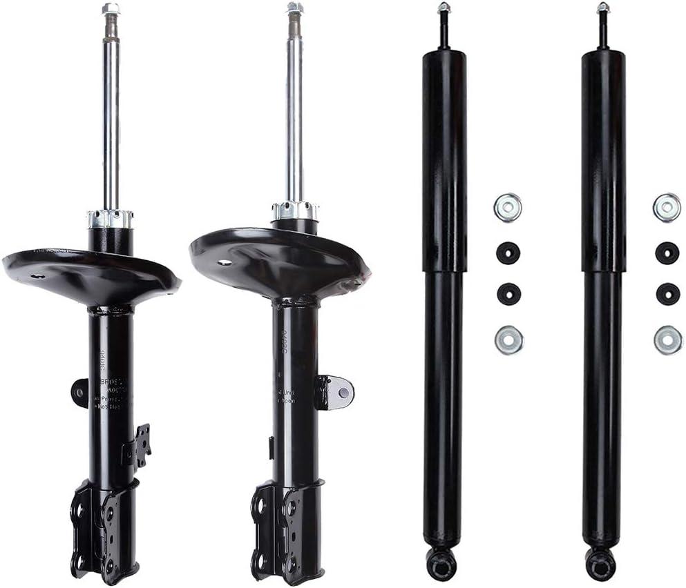 Rear Front Shock Struts Set Shock Absorbers Kit Replacement for Toyota RAV4 2001-2005