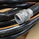 Giraffe Tools Garden Hose 50ft x 5/8", Custom Length, Heavy Duty, No Kink, Flexible, Rubber Garden Hose, Leakproof Water Hose with Male to Female Fittings, 600 Burst PSI