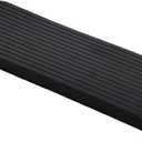 MAGIC UNION 2" Rise Solid Rubber Power Wheelchair Threshold Ramp Doorway (1 Count (Pack of 1))