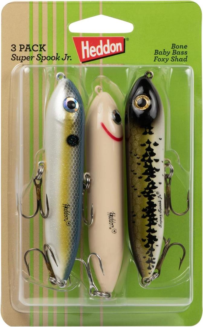 Heddon Heddon Super Spook Topwater Fishing Lure for Saltwater and Freshwater