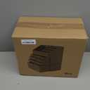 READAEER Makeup Organizer 3 Pieces Cosmetic Storage Case with 6 Drawers (White)