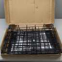 Midwest Homes for Pets 18-Inch iCrate for Tiny Breeds, Up to 10 lbs, Single Door Folding Dog Crate with Divider Panel, Leak-Proof Tray & Secure Latch, Portable, Durable & Easy to Assemble