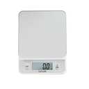 Taylor Glass Top Food Scale with Touch Controls, 11 lb Capacity, Sleek Silver Design, Accurate and Easy-to-Use Scale for Cooking and Baking