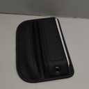 Universal Fit Premium Leather Car Seat Gap Filler Organizer, Center Console Organizer with Card Slots, Clever Gifts for Car SUV Truck Owners (Black, 1 Pack)