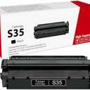 High Yield S35 Black Toner Cartridge (7833A001AA) 1-Pack: S35 Toner Cartridge Replacement for ImageCLASS D320 D340 FAXPHONE L170 L360 LaserClass 310 320 Printer